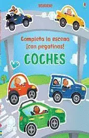 COCHES. COMPLETA LA ESCENA ¡CON PEGATINAS!