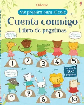 LOS NUMEROS LIBRO DE PEGATINAS