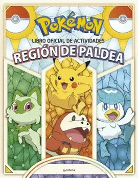 LIBRO OFICIAL DE ACTIVIDADES - REGIÓN DE PALDEA (COLECCIÓN POKÉMON)