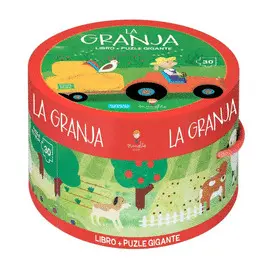 LA GRANJA. CAJAS REDONDAS. CON PUZZLE. EDIC. ILUSTRADO (ESPAÑOL)