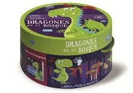 DRAGONES DEL BOSQUE. CAJAS REDONDAS. CON PUZZLE EDIC. ILUSTRADO (ESPAÑOL)