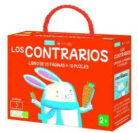 LOS CONTRARIOS. LIBRO DE 10 PAGINAS + 10 PUZLES