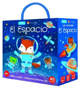 EL ESPACIO. LIBRO + PUZLE + 10 FIGURAS ESPACIALES