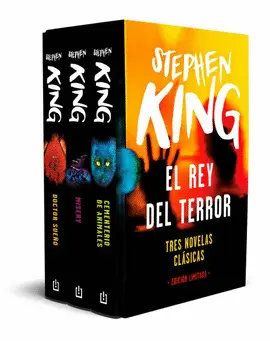 ESTUCHE STEPHEN KING. EL REY DEL TERROR. TRES NOVELAS CLÁSICAS