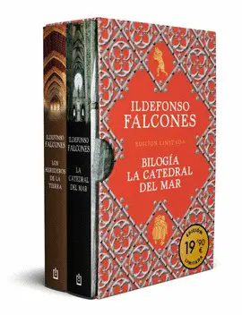 ILDEFONSO FALCONES (EDICIÓN ESTUCHE CON: LA CATEDRAL DEL MAR  LOS HEREDEROS DE LA TIERRA)